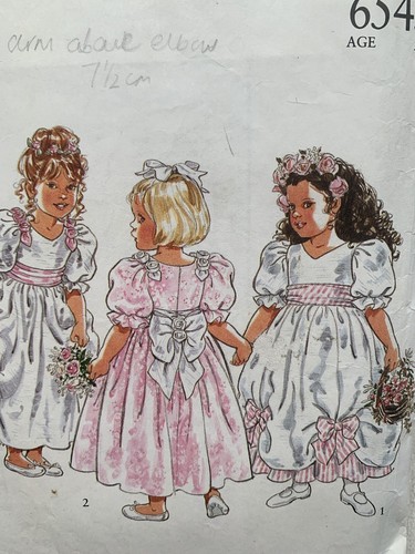 Vtg new look 6545 - 6545, girl’s