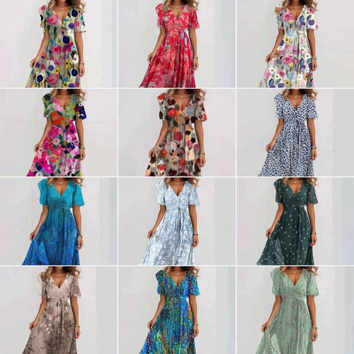 Ladies boho neck - boho, floral
