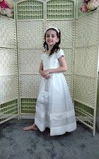 White, Age 7, Occasion Dress