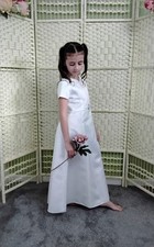 White, Girls Occasion Dress