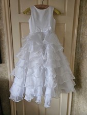"SARAH LOUISE" WHITE RUFFLE"