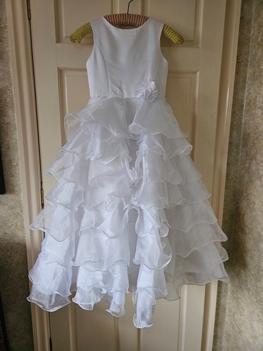 Sarah louise white ruffle - "sarah,